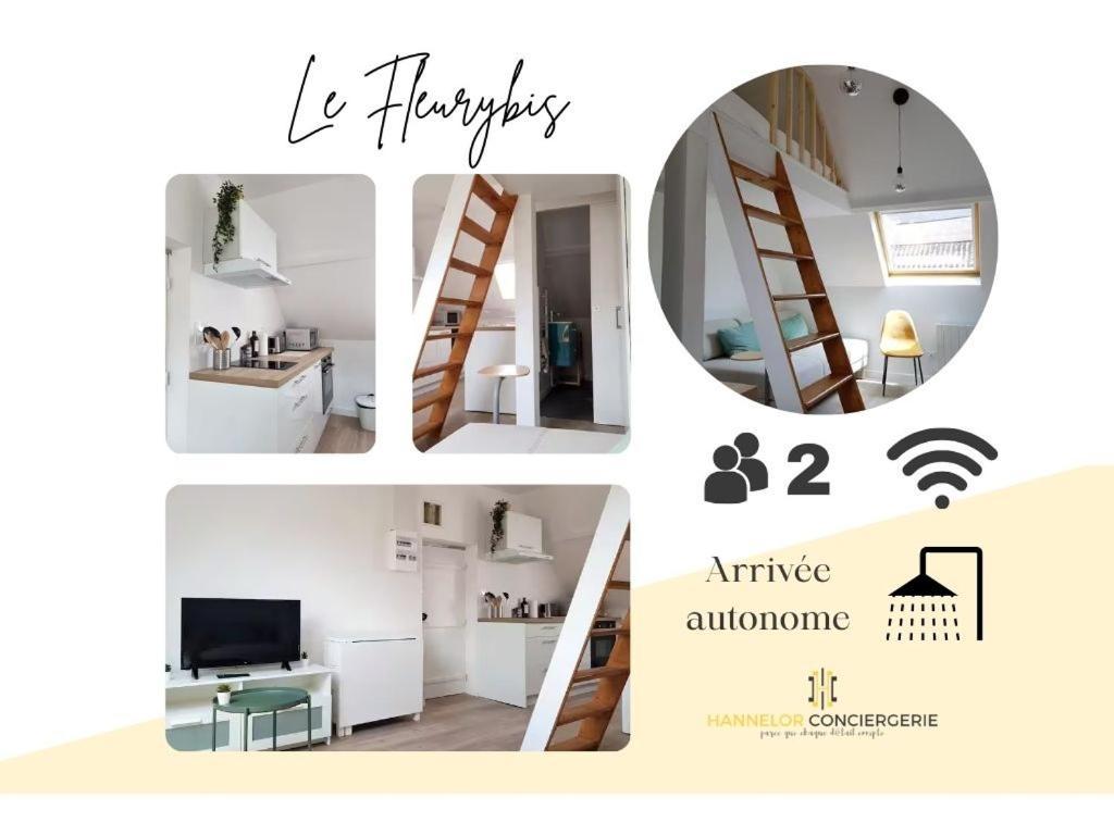 Fleurybis - Appartement Calme Proche De Rouen Deville-les-Rouen Exteriör bild